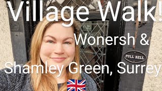 Surrey Village Walk Wonersh amp Shamley Green uk surrey walk [upl. by Annas]