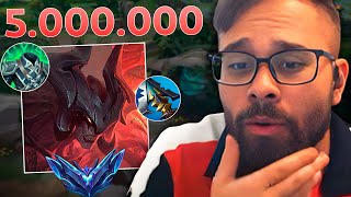 Analisei o AATROX COM A MAIOR MAESTRIA DO BRASIL 5 milhões 🔥😈 [upl. by Coshow]