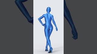 anisotropy cloth dazstudio marvelousdesigner zentai [upl. by Ahsinrats]