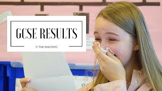 MY GCSE RESULTS  live reaction [upl. by Eresed637]