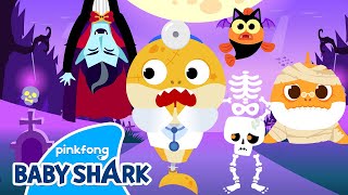 Spooky Monsters Visit Baby Shark Doctor  Compilation  Halloween Story  Baby Shark Official [upl. by Gnes]