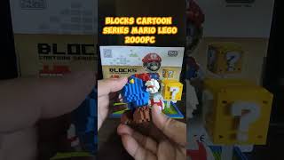 blocks cartoon series MARIO LEGO 2000pc 4days complete 💯 mario mariolego lego [upl. by Stoughton372]