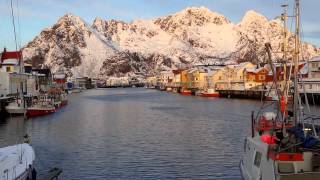 Henningsvaer Lofoten Island Norway 07022016 [upl. by Arihsay]