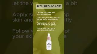 Hyaluronic Acid Serum [upl. by Beutner]