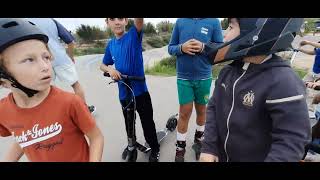 Une journée au Pumptrack de Sète [upl. by Gnilhsa]