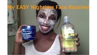 My EASY Nightime Face Routine [upl. by Sparrow]