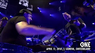 Metallica One Geneva Switzerland  April 11 2018 [upl. by Bozovich789]