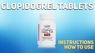 Clopidogrel tablets how to use Uses Dosage Side Effects Contraindications [upl. by Anirad582]