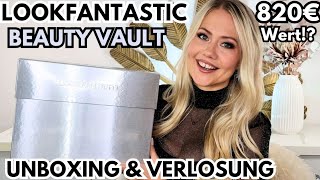 OMG 😍 LOOKFANTASTIC BEAUTY VAULT 2024  UNBOXING amp VERLOSUNG [upl. by Anahgem]