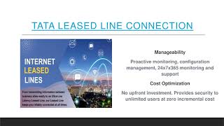 Tata Internet Leased Line Connection  PriceCost Call 9739091119 [upl. by Armanda]