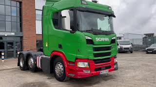 SCANIA NEW GENERATION R500 6X2 TRACTOR UNIT 2020  WU20 BUE [upl. by Dante]