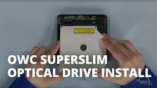 How to install an Optical Drive in an OWC SuperSlim [upl. by Ybocaj]