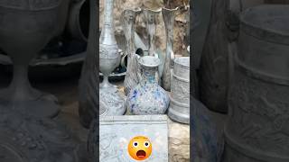 ⚱️A treasure trove of antique brass and antique vessels⚱️ antique ytshorts foryou [upl. by Rybma]