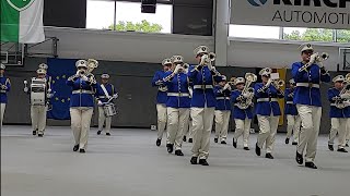 Iserlohn 52 Internationale Musikparade 2024  Show amp Marchingband Euroband Rotterdam  04 [upl. by Garvin]