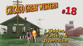 Disused Stations of the Chicago Great Western  Kidder to Dyersville  Part 18 [upl. by Eyla]