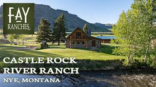 SOLD  Montana River Property For Sale  Castle Rock River Ranch  Nye MT [upl. by Hugh]