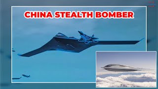 China Shows Off H20 Stealth Bomber Similar to US B21 [upl. by Lotson]