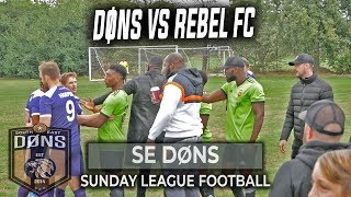 SE DONS vs REBEL FC quotYOUTUBE CHAMPIONSHIP BELTquot  Sunday League Football [upl. by Seften]