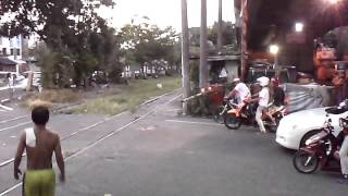 PNR Train No MSC 1705 passing Inviernes Crossing [upl. by Inesita]