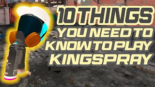 Kingspray Graffiti Tips  Tutorial for Beginners [upl. by Imuyam375]