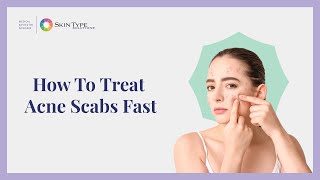 How to Heal Acne Scabs Fast and Easy with Dr Leslie Baumann [upl. by Adihsaar881]