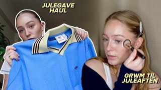 GRWM TIL JULEAFTEN QampA OG JULEGAVE HAUL [upl. by Silloh]