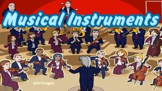 Musical Instruments of the Orchestra Learn Sounds Interesting amp Educational Videos for Kids [upl. by Parry576]