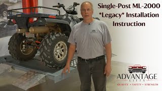 SinglePost ML2000 Legacy Full Installation Instruction [upl. by Sitnerp]