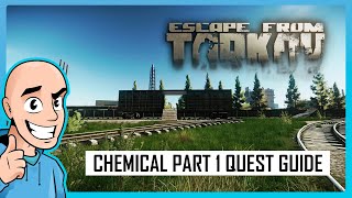 Escape from Tarkov PVE Chemical Part 1 Quest Guide Customs Map  Teaching My Son 24  Full Raid [upl. by Mirilla]