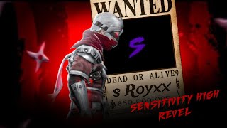 LzoXgamer sensitivity high revel 👽  most awaited 🌪️ 💫 free fire 🔥 [upl. by Jarek]