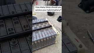 Toyota fielder hybrid battery centre [upl. by Aleacim]