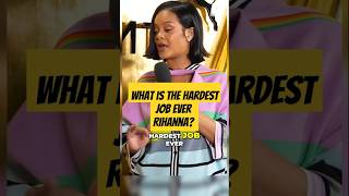 Rihannawhat is the hardest job shorts shortsfeed rihanna dojacat nickiminaj 50cent rap [upl. by Ulysses]