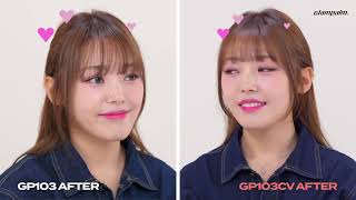 Tutorial ep3  Travel Size Mini Irons Flat and Curve for Perfect Bangs GP103 series [upl. by Ayotel]