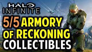 Armory of Reckoning All Collectibles Spartan Core amp Audio Logs Location  Halo Infinite [upl. by Ateiram]