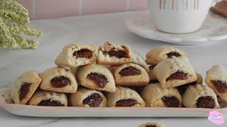 GALLETAS CAÑONCITOS DE MEMBRILLO CASERAS  FACILÍSIMAS  Elu Sweets [upl. by Tibold]