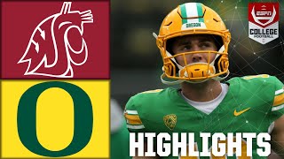 Washington State Cougars vs Oregon Ducks  Full Game Highlights [upl. by Esmond]