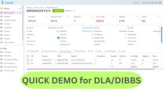 QUICK DEMO for DLADIBBS Software  Loocey [upl. by Nations745]