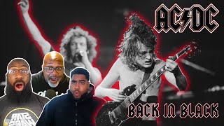 1st Watch of ACDCs Back in Black Live and were SHOOK Guitar Riffs and Drums [upl. by Ybbil]