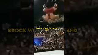 Brock Lesnar Used To Do A Perfect Shooting Star Press [upl. by Aniluj]