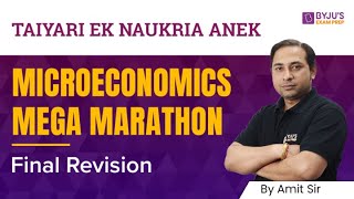 UGC NET June 2023  UGC NET Economics  Microeconomics Mega Marathon  Amit Sir [upl. by Anayd]