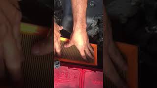 Air filter cleaning Maruti Suzuki Ritz VDI DIY [upl. by Resay233]