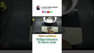 How to repair E1 error code induction ytshortsvideo trending shorts JS ELECTRONIC REPAIR [upl. by Ahsiemac532]