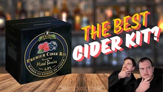 THE BEST HOMEBREW CIDER KIT  BULLDOG CIDER  MIXED BERRY  HOMEBREW EXTRACT CIDER  REVIEW [upl. by Wayland]