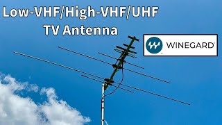 Winegard YA7000D LowVHFHighVHFUHF Full Band Outdoor TV Antenna YA7000C [upl. by Nyliak780]