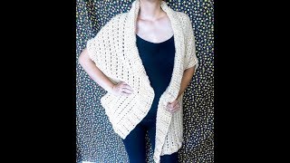 Este cardigan es tan fácil de tejer ¿Lo tejerás en un solo color O en varios [upl. by Caitlin336]