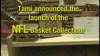 Longaberger NFL Basket Line Launch event at Homestead [upl. by Assirialc552]