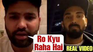 Rohit Sharma Talk To Kl Rahul After Lsg Owner Angry On Him After Lsg Loss From Srh [upl. by Yendis]