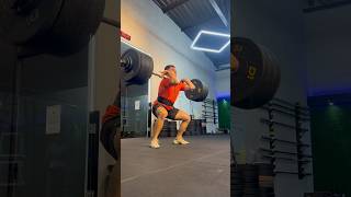 117Kg PR Power Clean crossfit [upl. by Jorgenson]