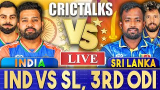 Live IND Vs SL 3rd ODI Colombo  Live Scores amp Commentary  India vs Sri Lanka  Last 9 Over [upl. by Audi]