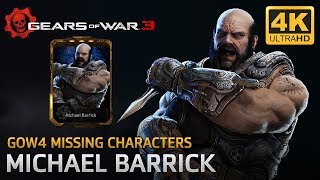 Gears of War 3  Multiplayer Characters Legacy Michael Barrick [upl. by Petua990]